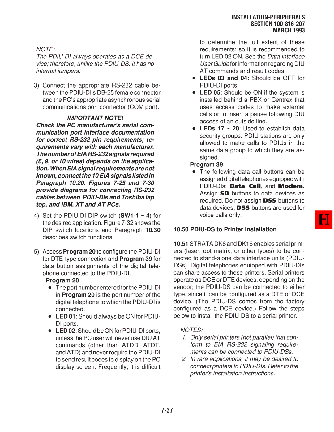 Toshiba DK8, DK 16 manual Important Note 