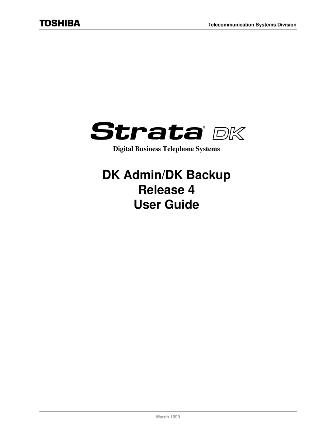 Toshiba manual DK Admin/DK Backup Release User Guide, 726+,%$ 