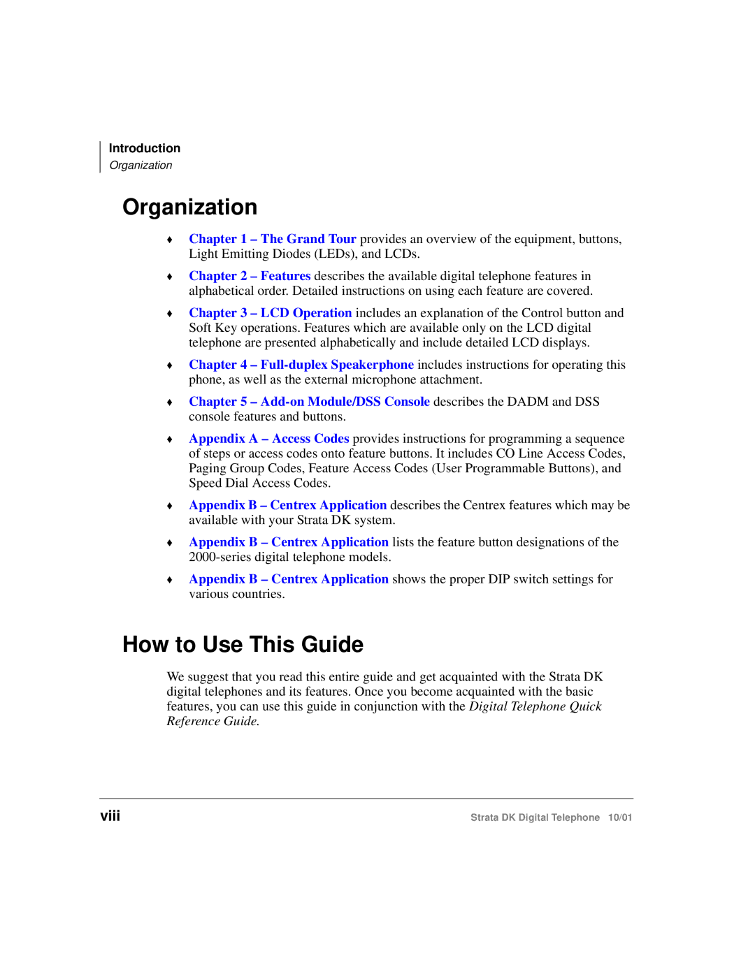 Toshiba DK manual Organization, How to Use This Guide 