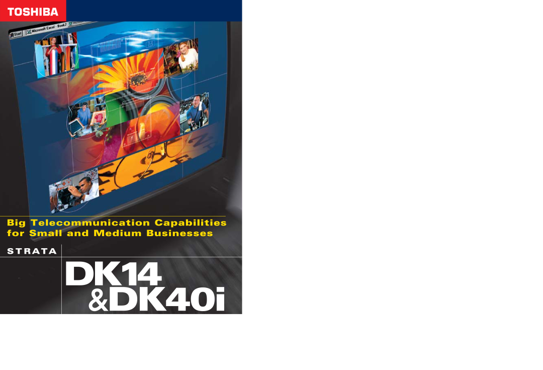 Toshiba dk14, DK40I, DK424I manual Digital Business Telephone Solutions, Programming Manual, 726+,%$ 