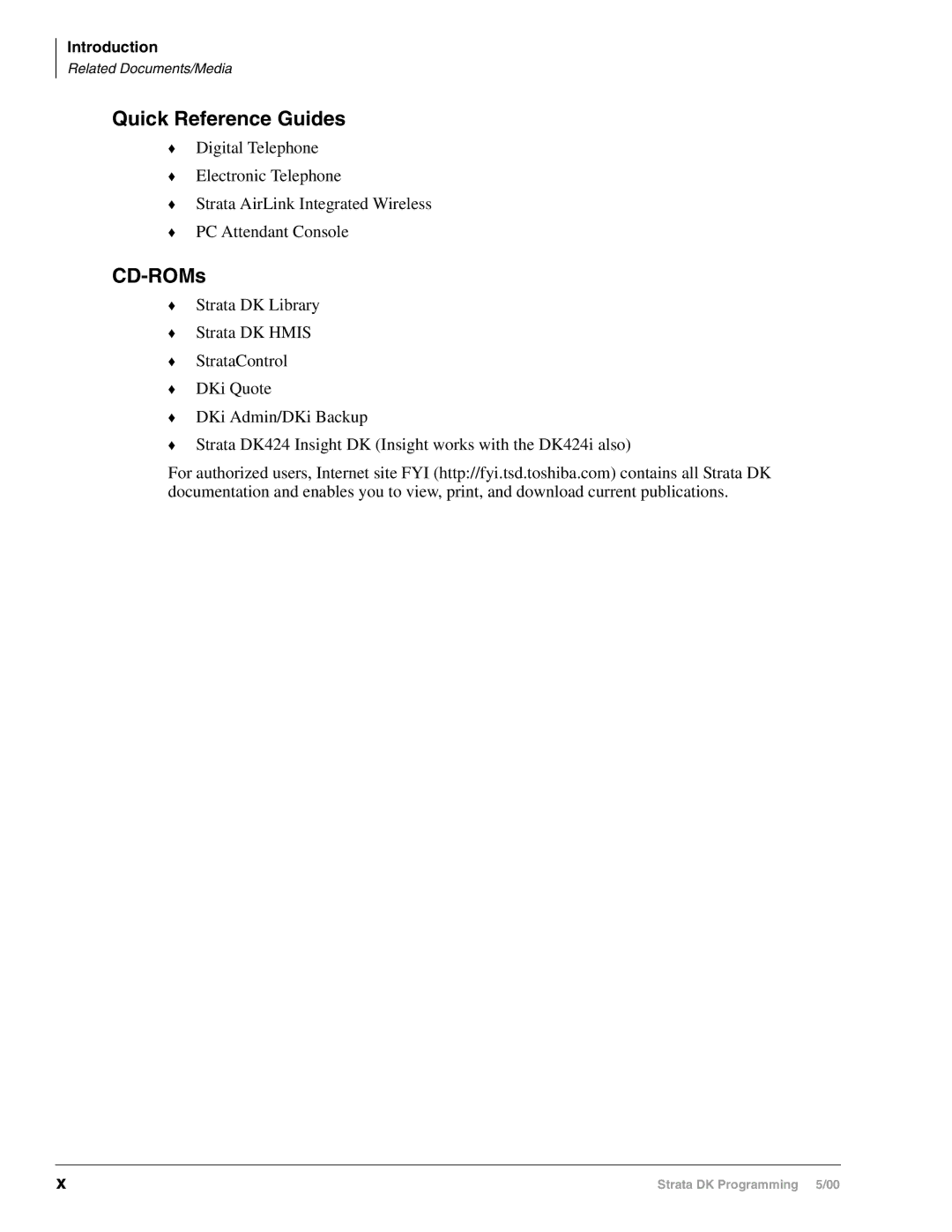 Toshiba dk14, DK40I, DK424I manual Quick Reference Guides, CD-ROMs 