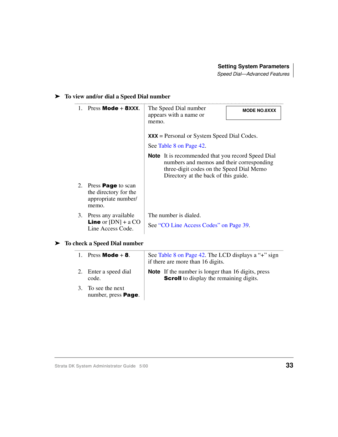 Toshiba DKA-AG-SYSTEMVD manual To view and/or dial a Speed Dial number, To check a Speed Dial number 