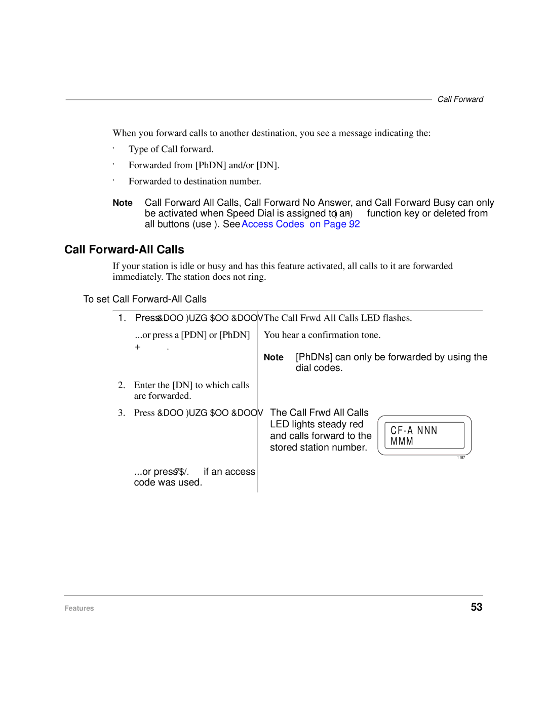 Toshiba DKA-UG-CRDLS-VC 4016149 manual To set Call Forward-All Calls 