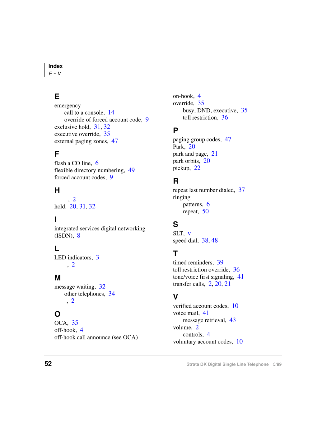 Toshiba DKA-UG-DKSLT-VB manual Message waiting, 32 other telephones 