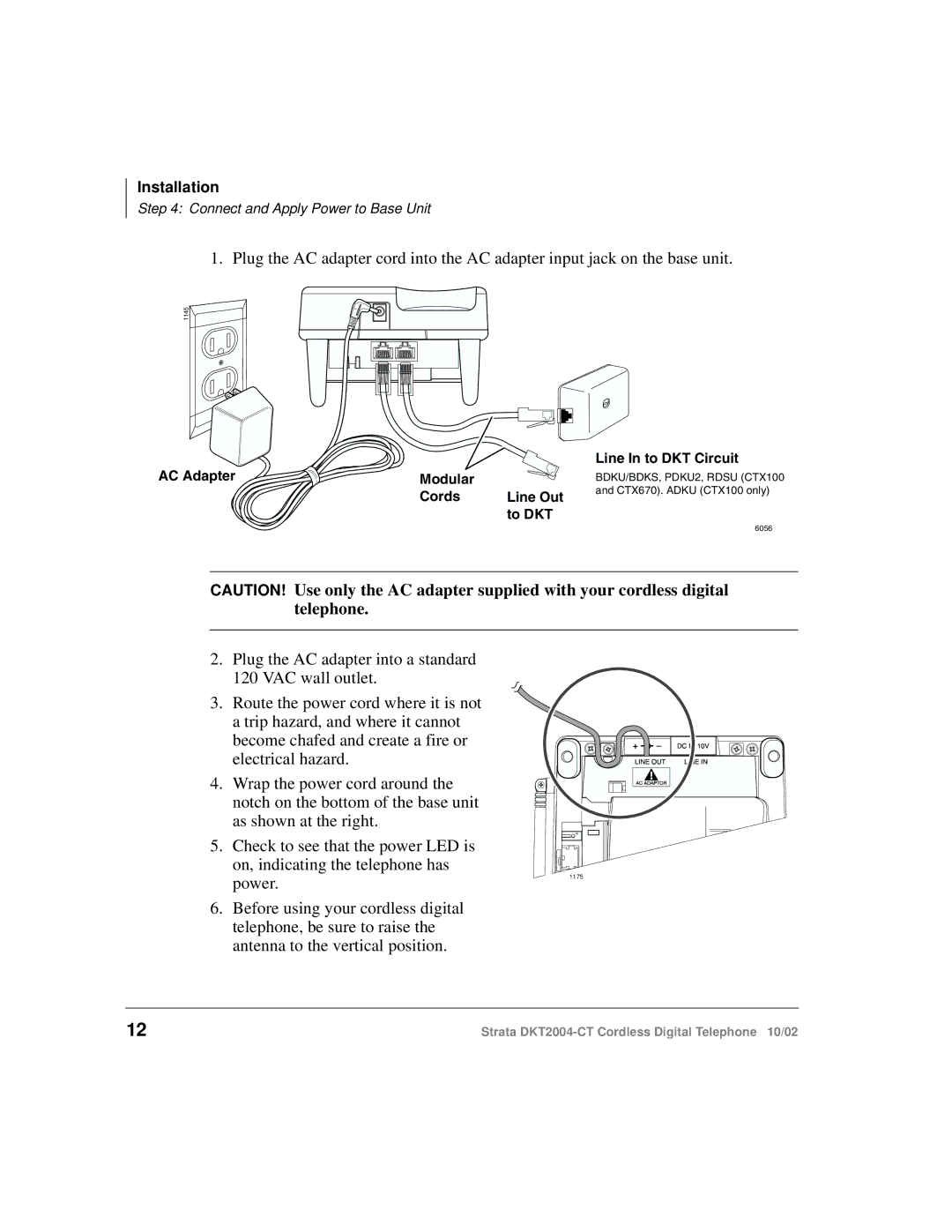 Toshiba DKT2004-CT manual Line In to DKT Circuit 