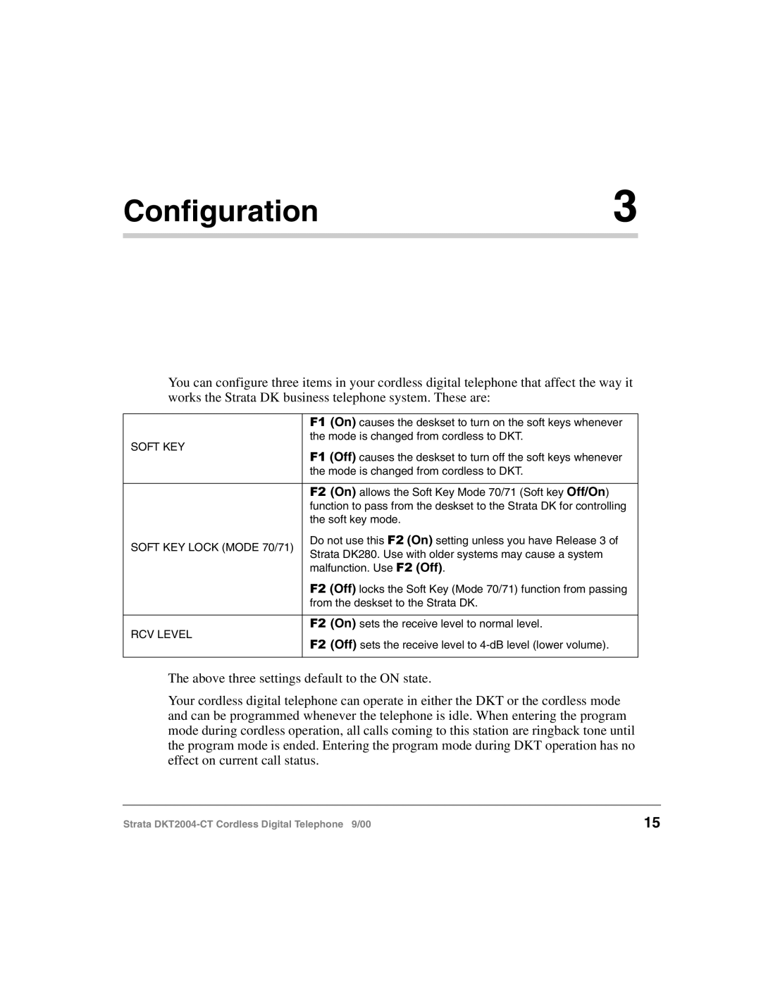 Toshiba DKT2004-CT manual Configuration3 