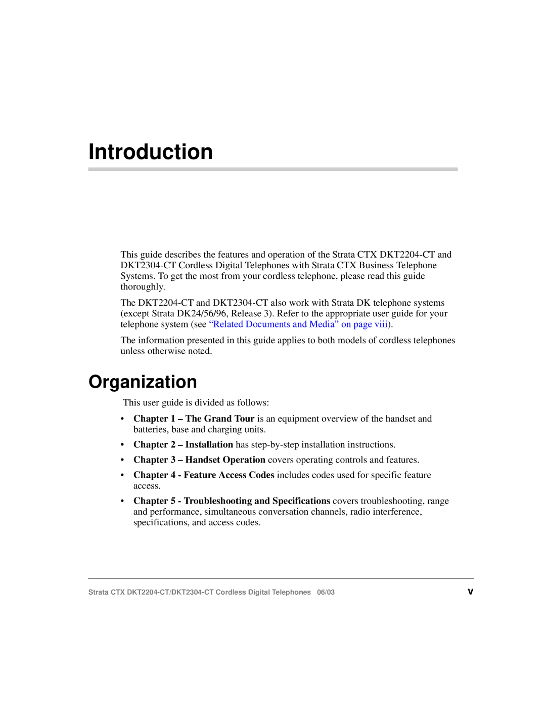 Toshiba DKT2204-CT manual Introduction, Organization 