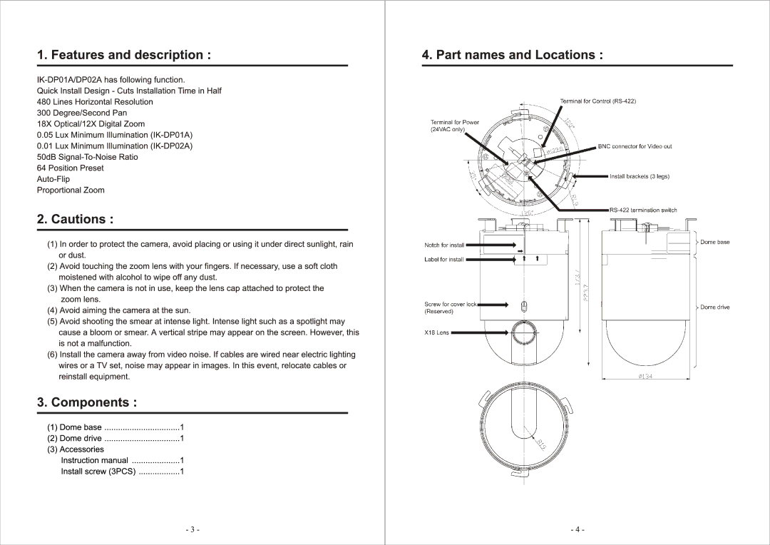 Toshiba DP02A manual 