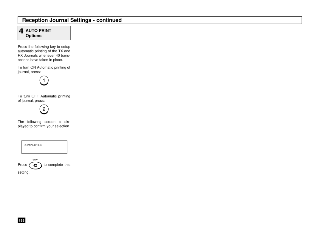 Toshiba DP85F, DP80F manual Auto Print 