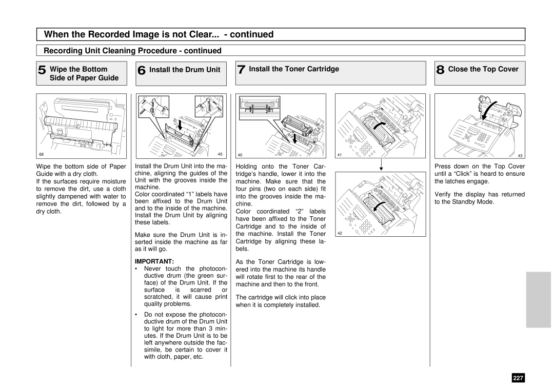 Toshiba DP80F, DP85F manual Wipe the Bottom Side of Paper Guide 