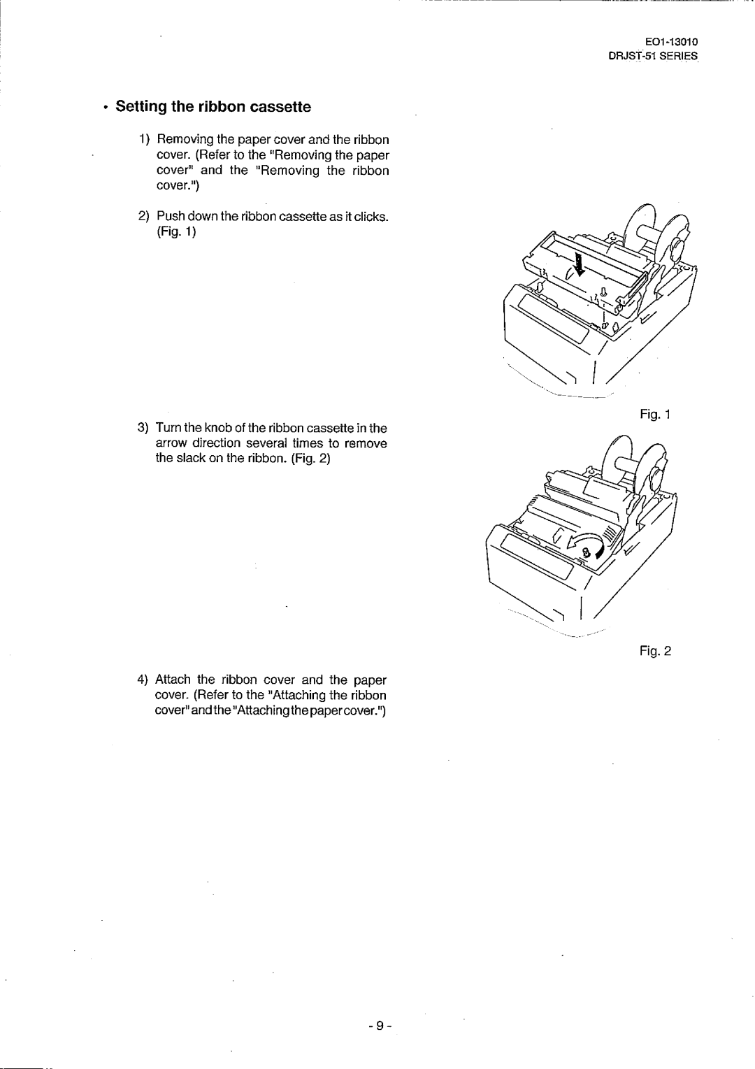 Toshiba DRJST-51 manual 