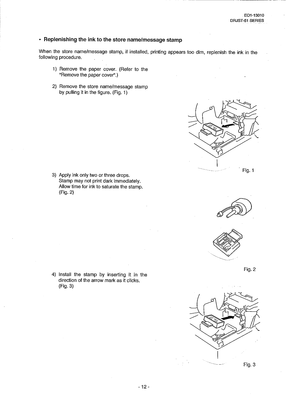 Toshiba DRJST-51 manual 