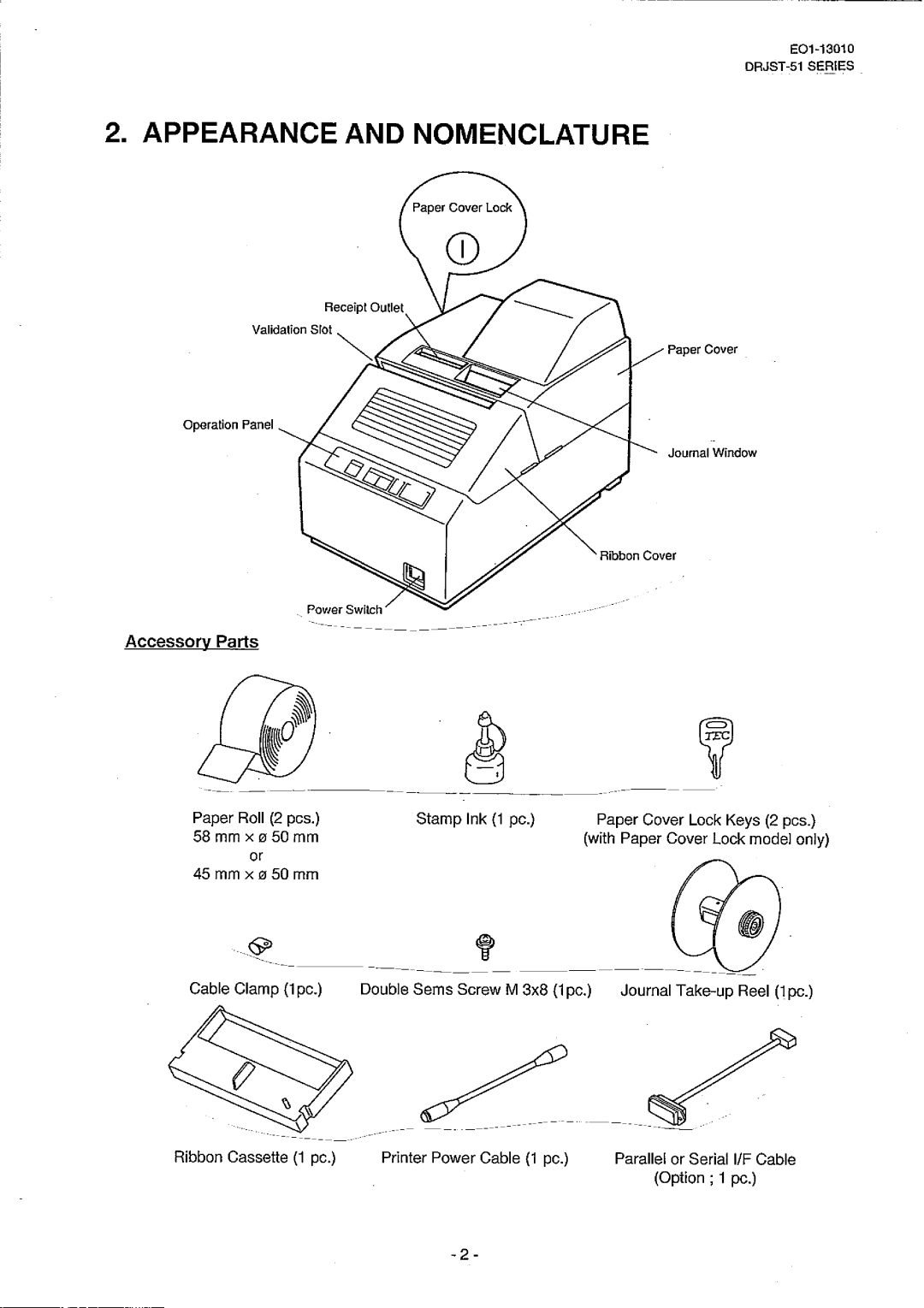 Toshiba DRJST-51 manual 