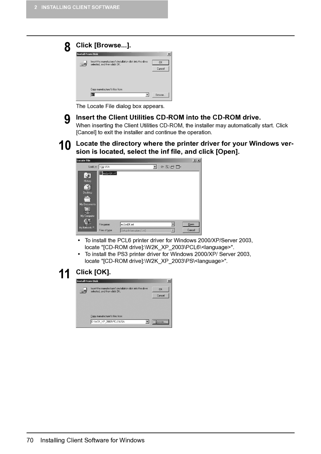 Toshiba e-Studio 165/205 manual 