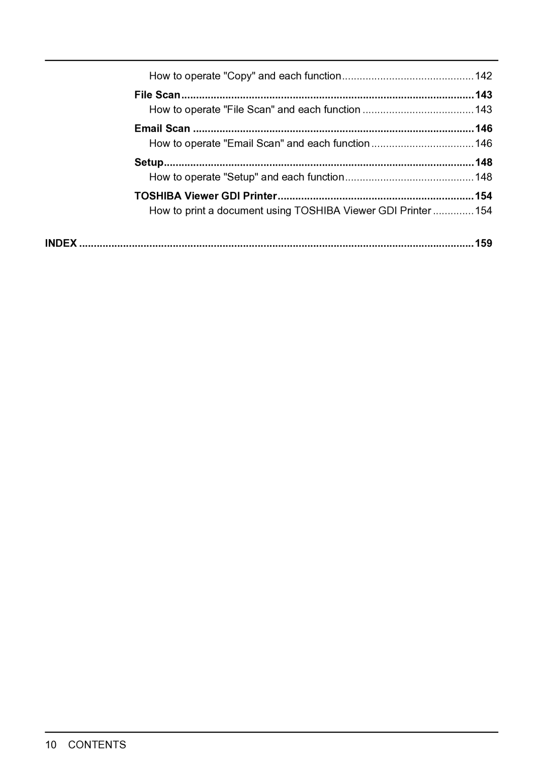 Toshiba e-STUDIO163/203 manual File Scan 143 