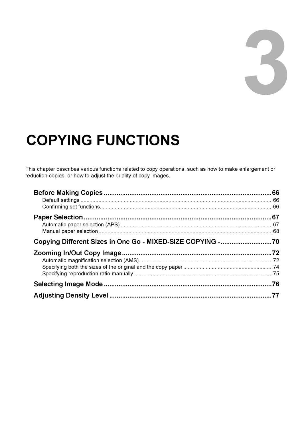 Toshiba e-Studio237, E-Studio167, E-STUDIO207 manual Before Making Copies, Paper Selection, Zooming In/Out Copy Image 