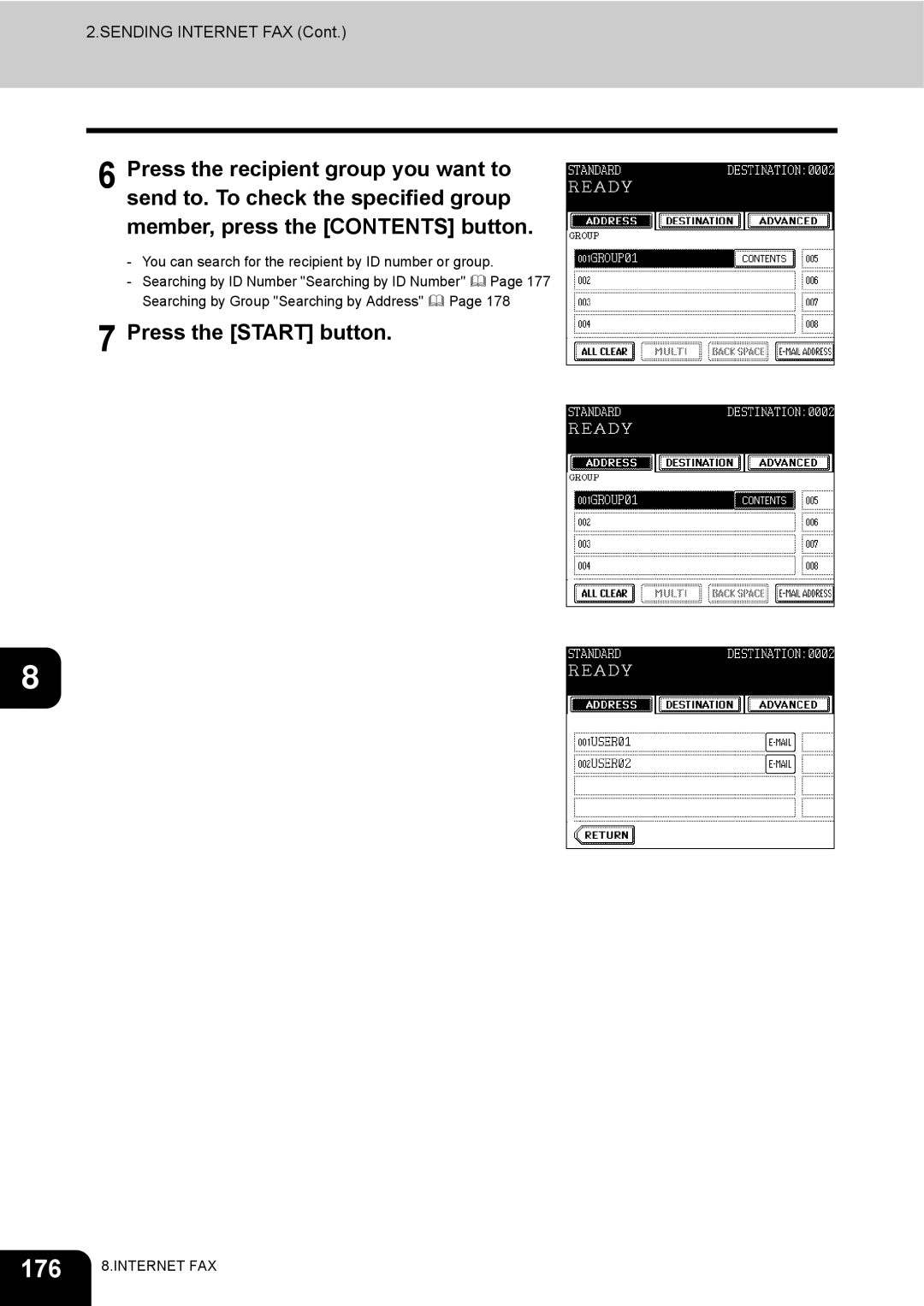 Toshiba e-STUDIO230/280 manual 176 