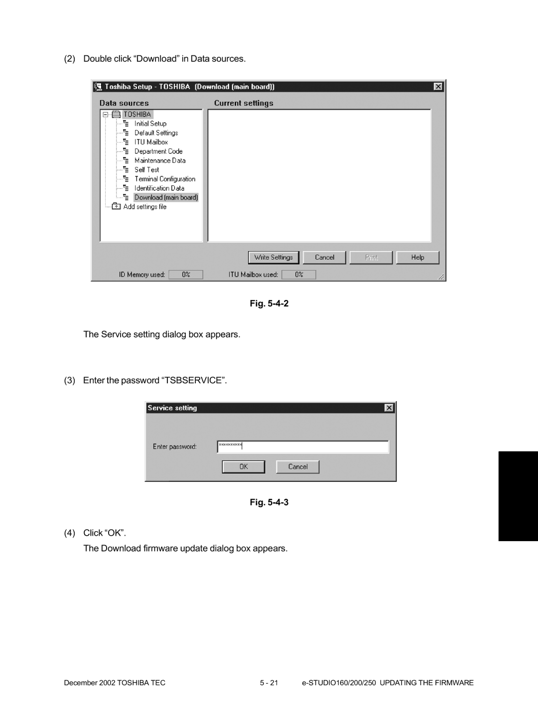 Toshiba e-Studio160, e-Studio250, e-Studio200 manual 