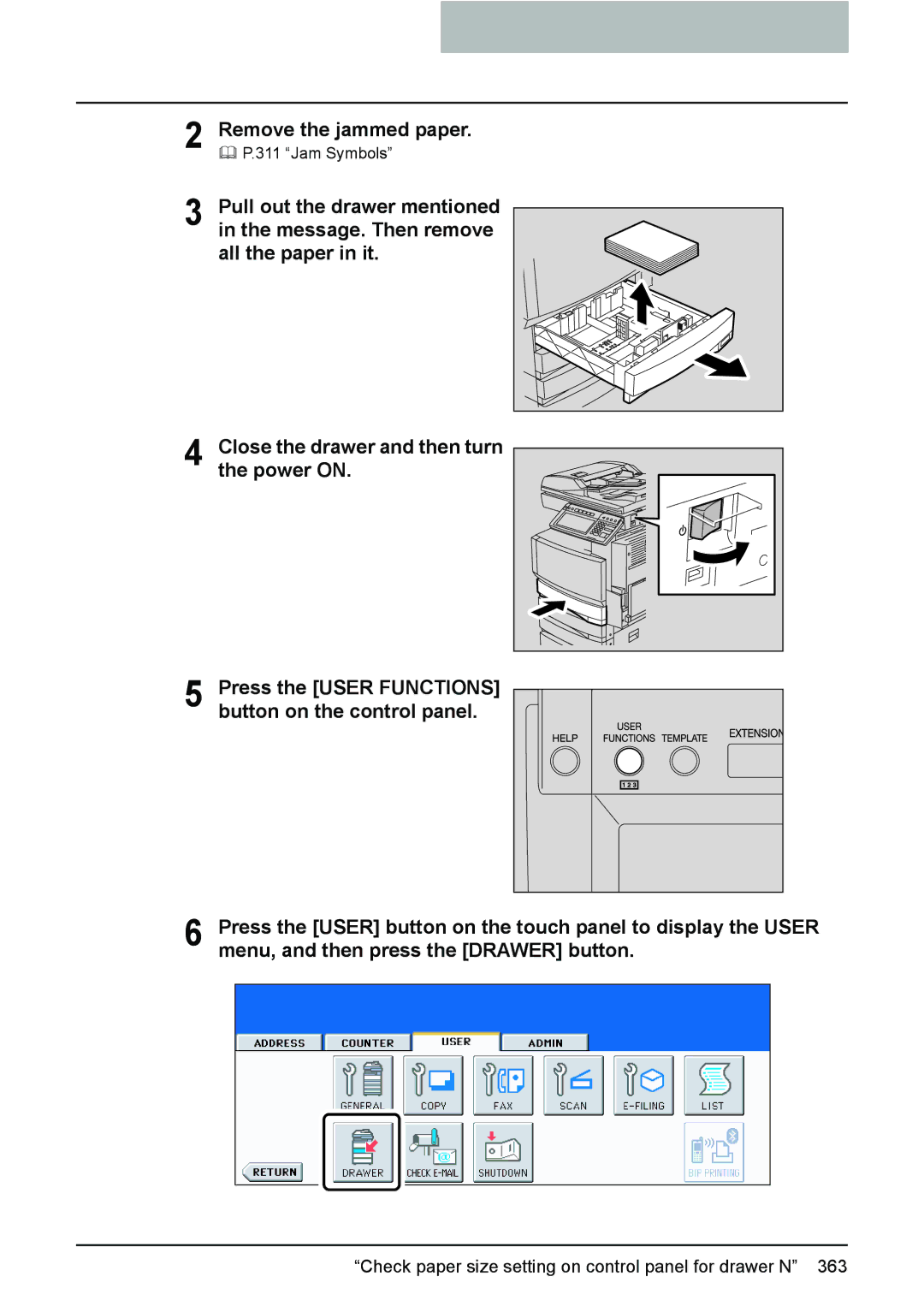 Toshiba e-STUDIO2500c/3500c/3510c manual Power on, Close the drawer and then turn 