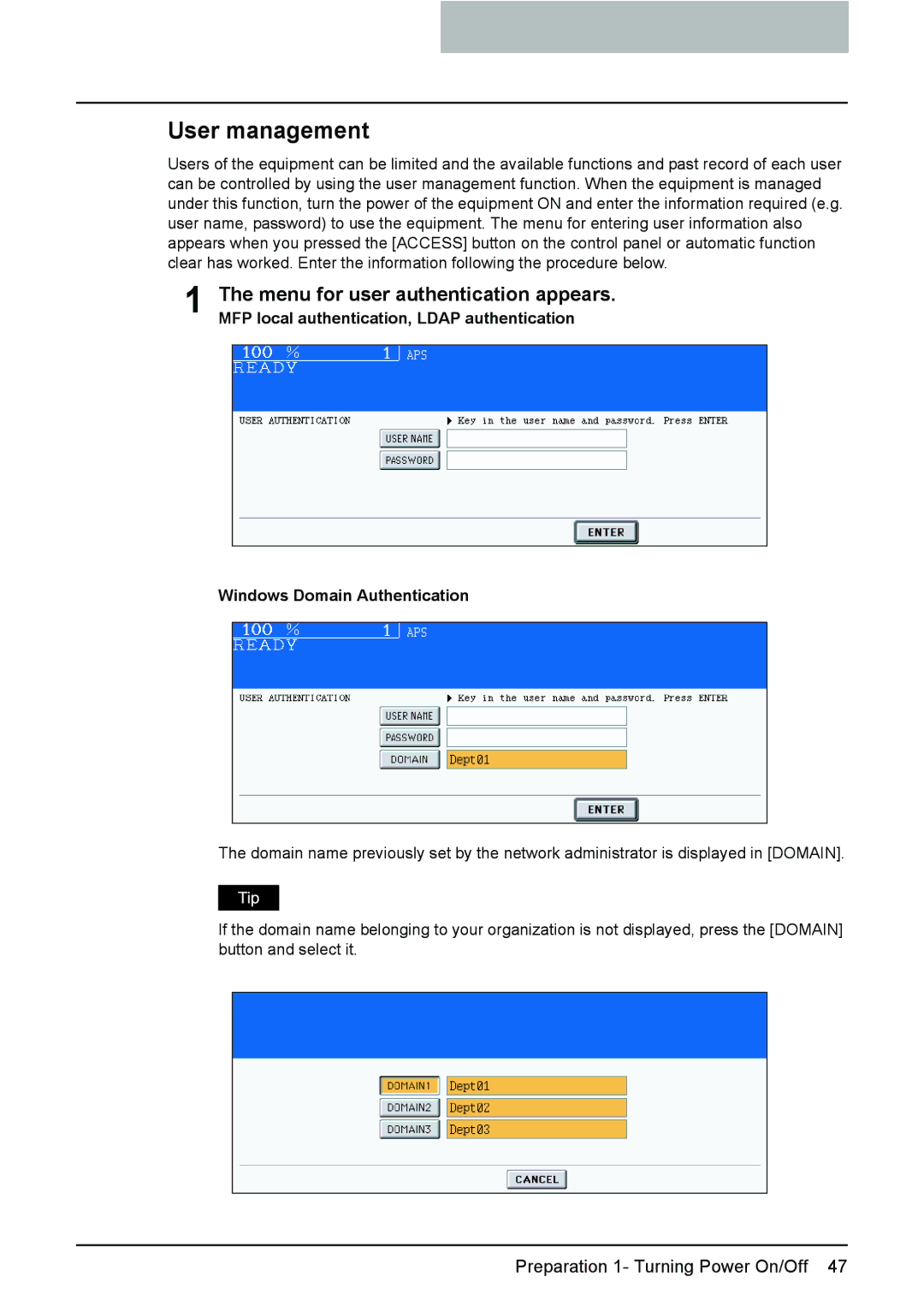 Toshiba e-STUDIO2500c/3500c/3510c manual User management 