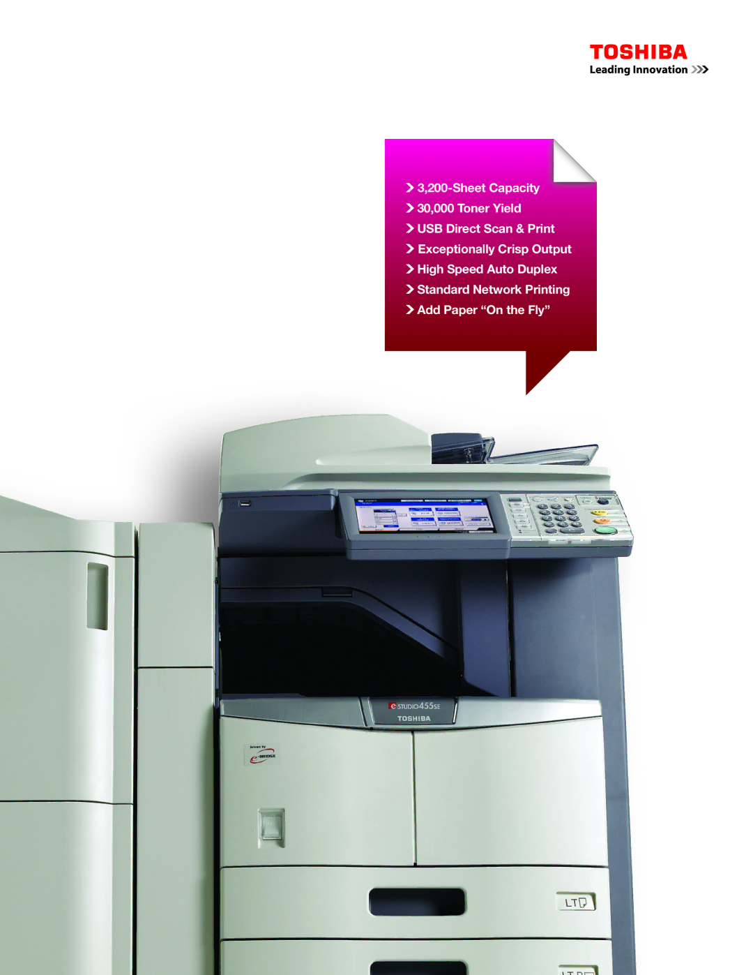 Toshiba e-STUDIO355SE/455SE manual 