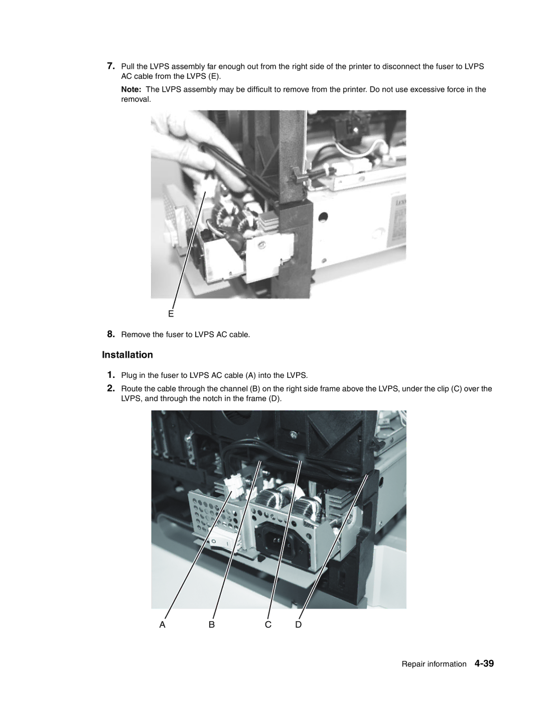 Toshiba e-STUDIO500P manual Installation 