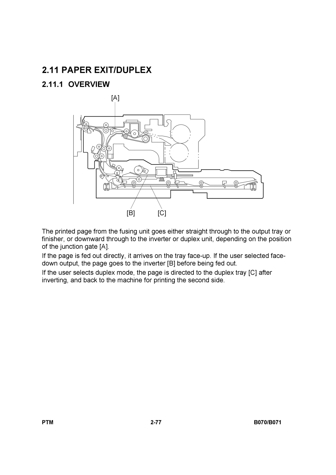 Toshiba E-STUDIO900 manual Paper EXIT/DUPLEX, Overview 