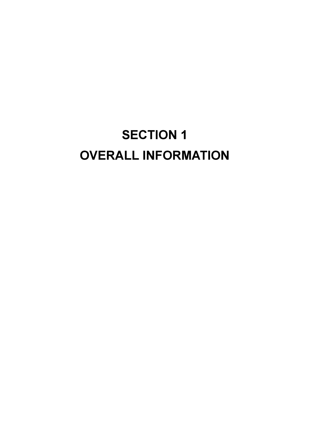 Toshiba E-STUDIO900 manual Section Overall Information 