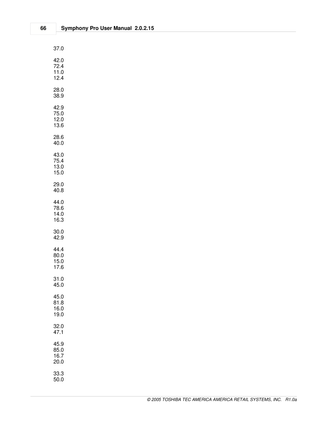 Toshiba Electric Keyboard owner manual Toshiba TEC America America Retail SYSTEMS, INC. R1.0a 