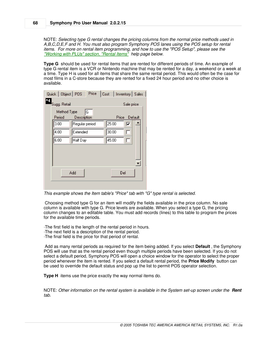 Toshiba Electric Keyboard owner manual Toshiba TEC America America Retail SYSTEMS, INC. R1.0a 