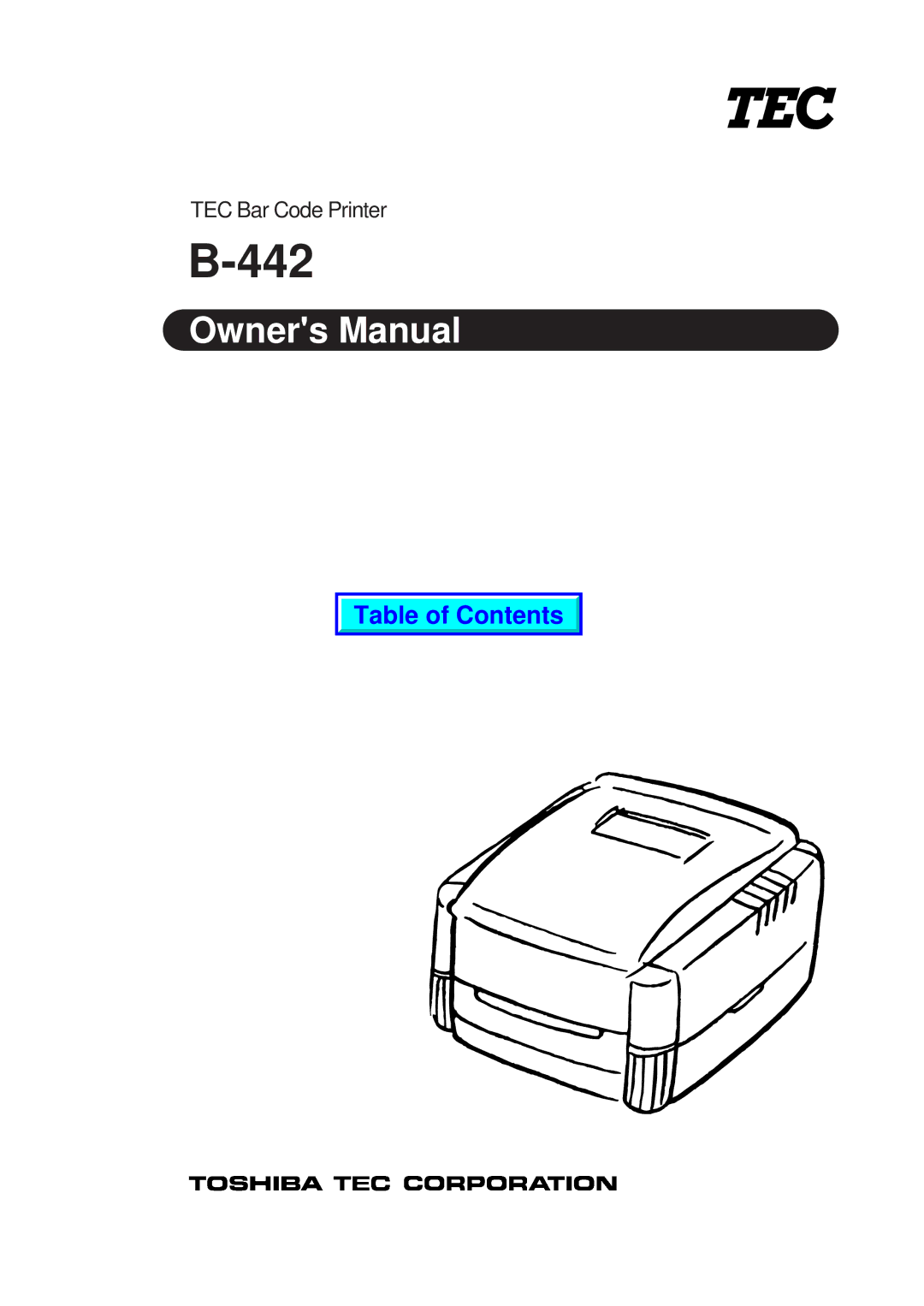 Toshiba B-442-QP, EM1-33046AE owner manual 