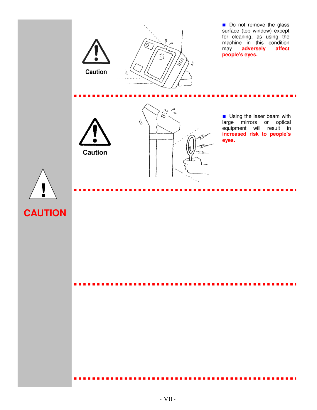 Toshiba EO1-19028B, LS-770 SERIES manual May adversely affect people’s eyes 