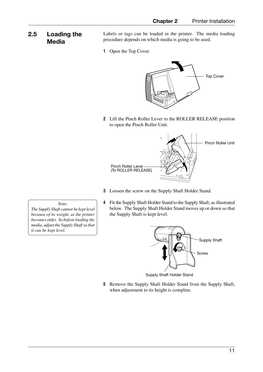 Toshiba CB-426-T3-QQ, EO1-33027E owner manual Loading the Media 