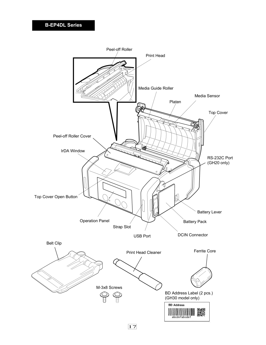 Toshiba EO1-33079, 7FM03281000 owner manual Battery Lever 