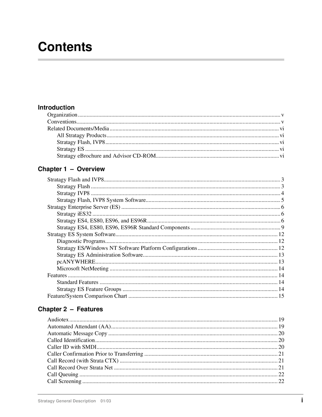 Toshiba ES96R, ES4, ES80, IVP8, IES32 manual Contents 