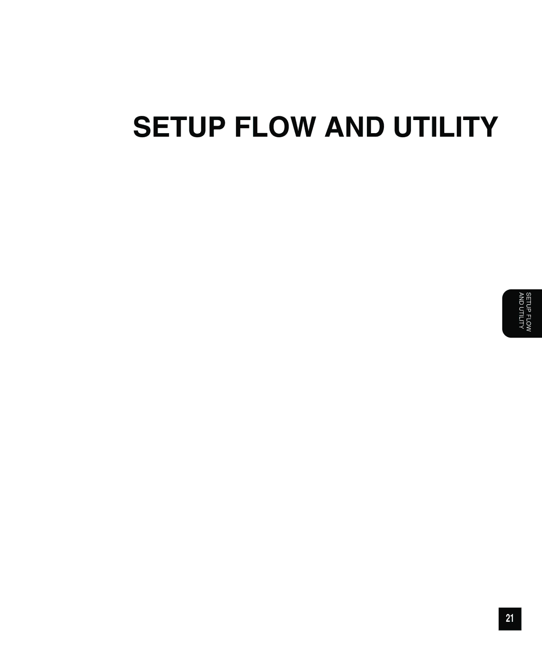 Toshiba e.STUDIO550, e.STUDIO810, e.STUDIO650 quick start Setup Flow and Utility 