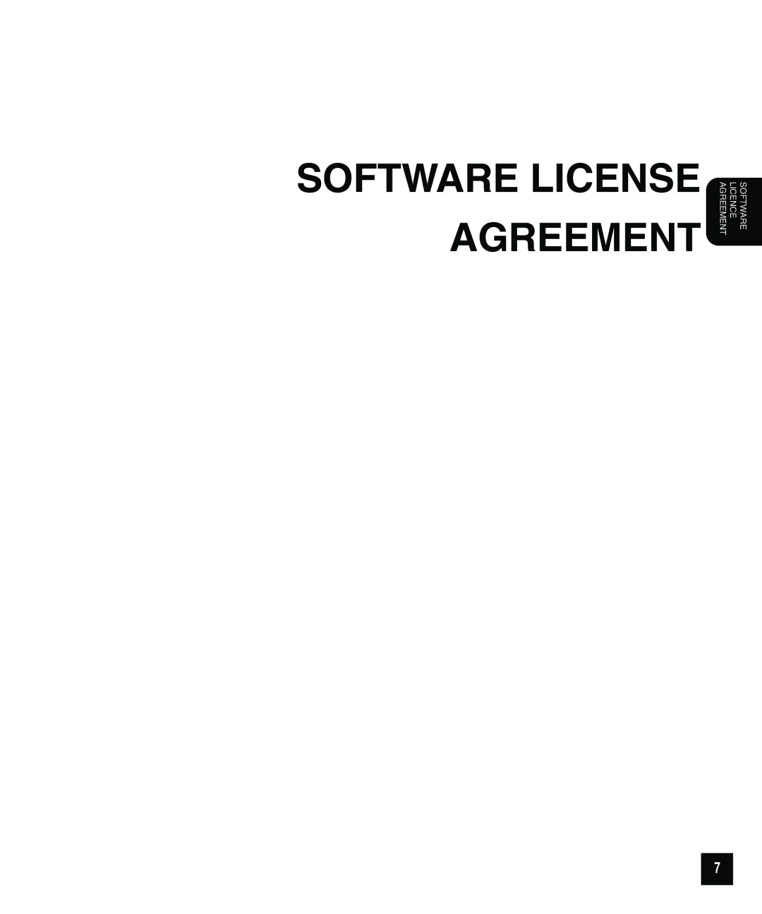 Toshiba e.STUDIO810, e.STUDIO650, e.STUDIO550 quick start Software License Agreement 