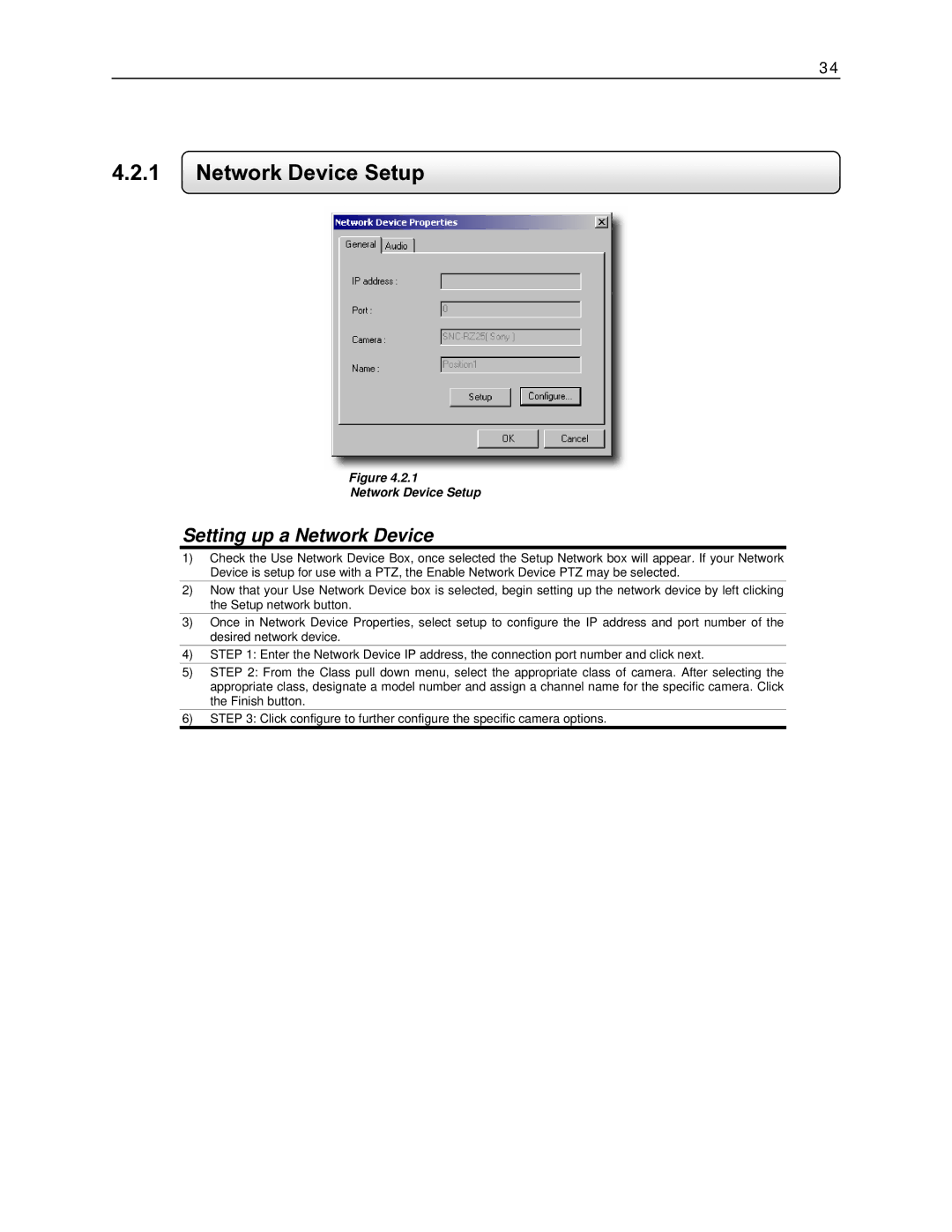 Toshiba EVR32-X, EVR8-X, DVR16-X, DVR8-X, EVR16-X, EVR64-X user manual Network Device Setup, Setting up a Network Device 