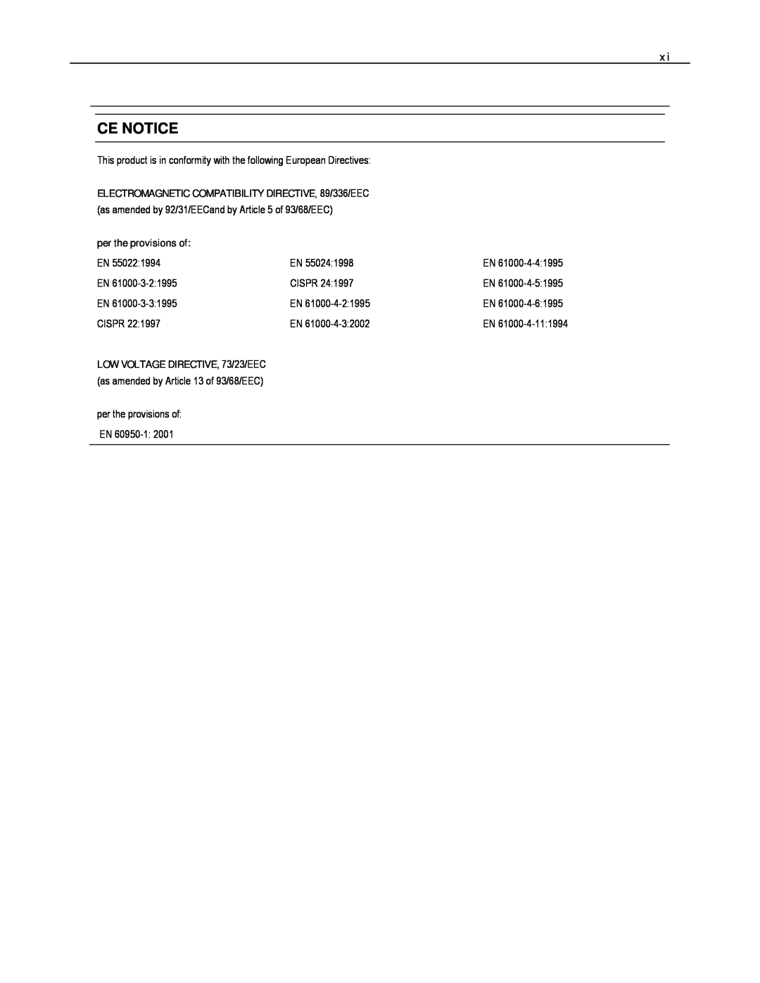 Toshiba EVR16-X, EVR8-X, EVR32-X, HVR32-X, HVR8-X, HVR16-X user manual Ce Notice, per the provisions of EN 60950-1 