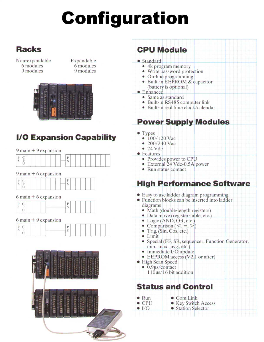 Toshiba EX100 manual Configuration 