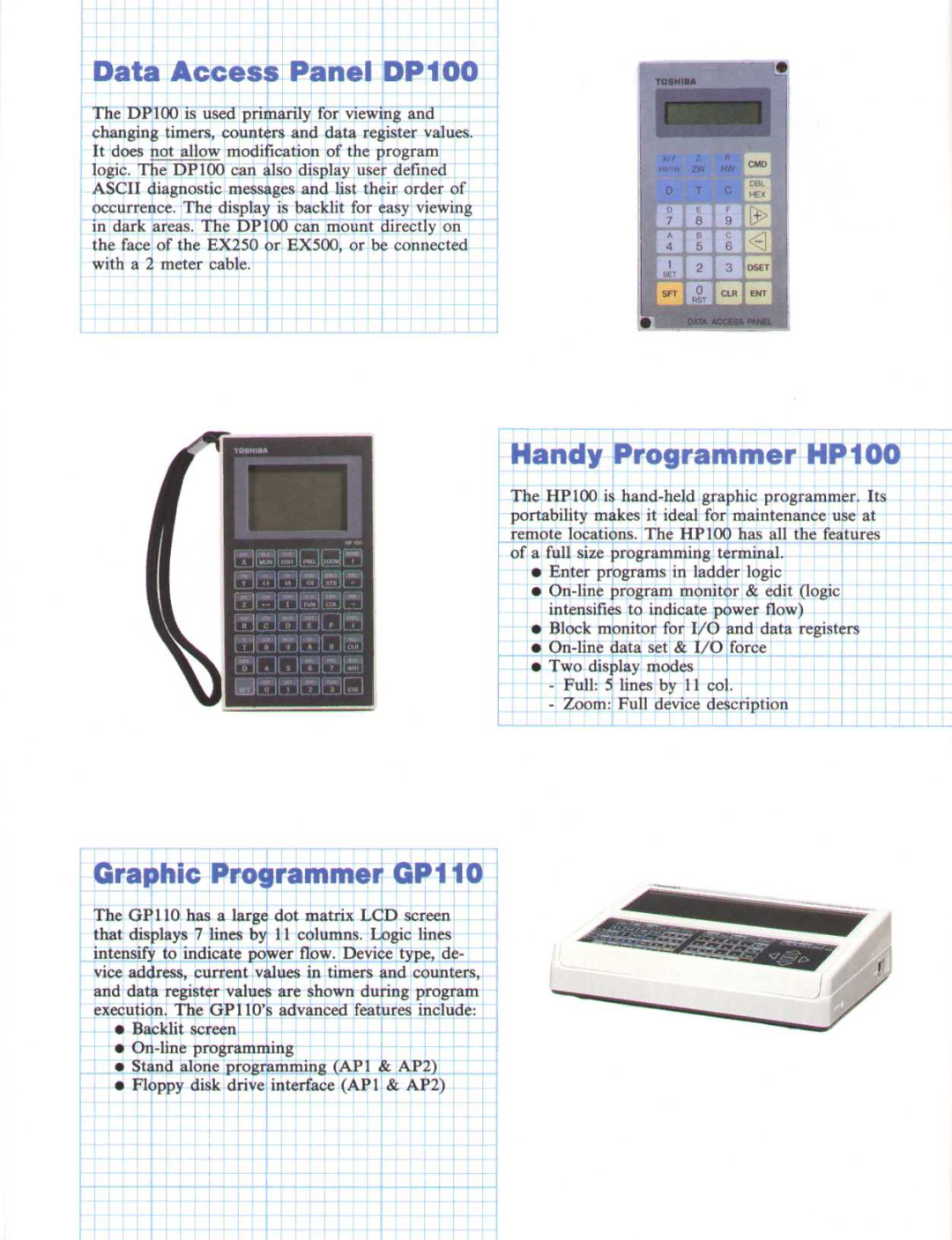 Toshiba EX500, EX250 manual Enter programs in ladder logic, So mom Mom 