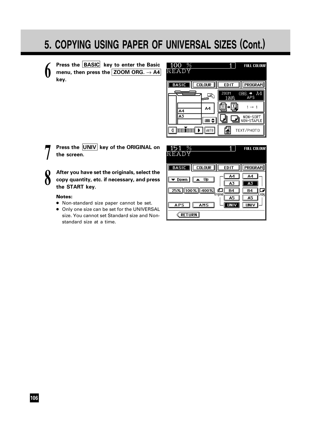 Toshiba FC15, FC22 manual 106 