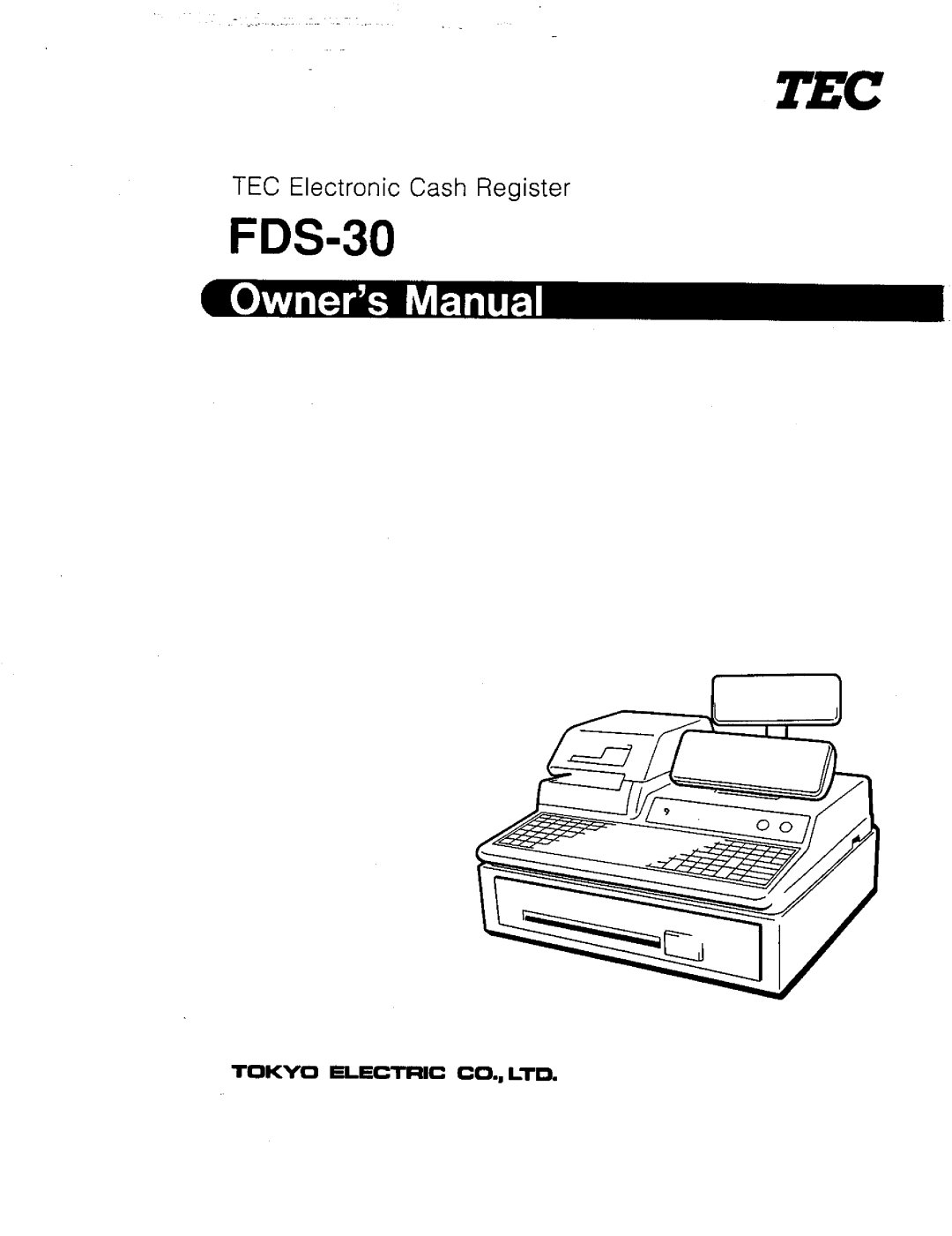 Toshiba FDS-30 manual 