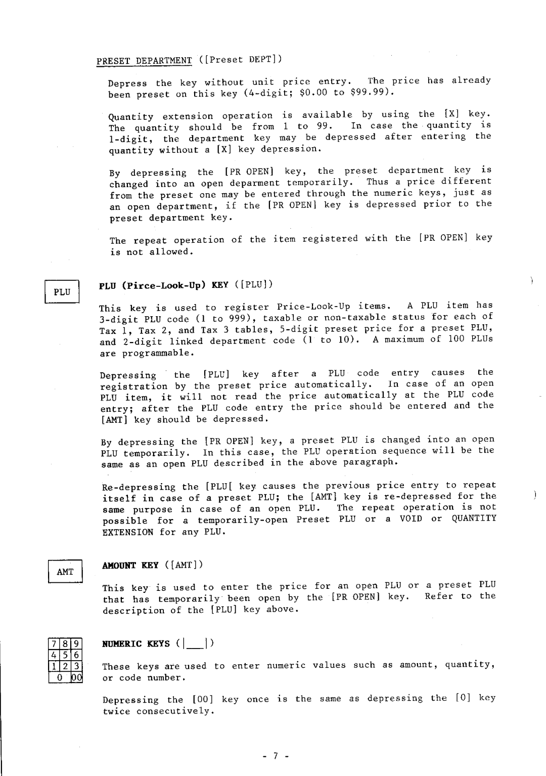 Toshiba FS-160 SERIES manual 
