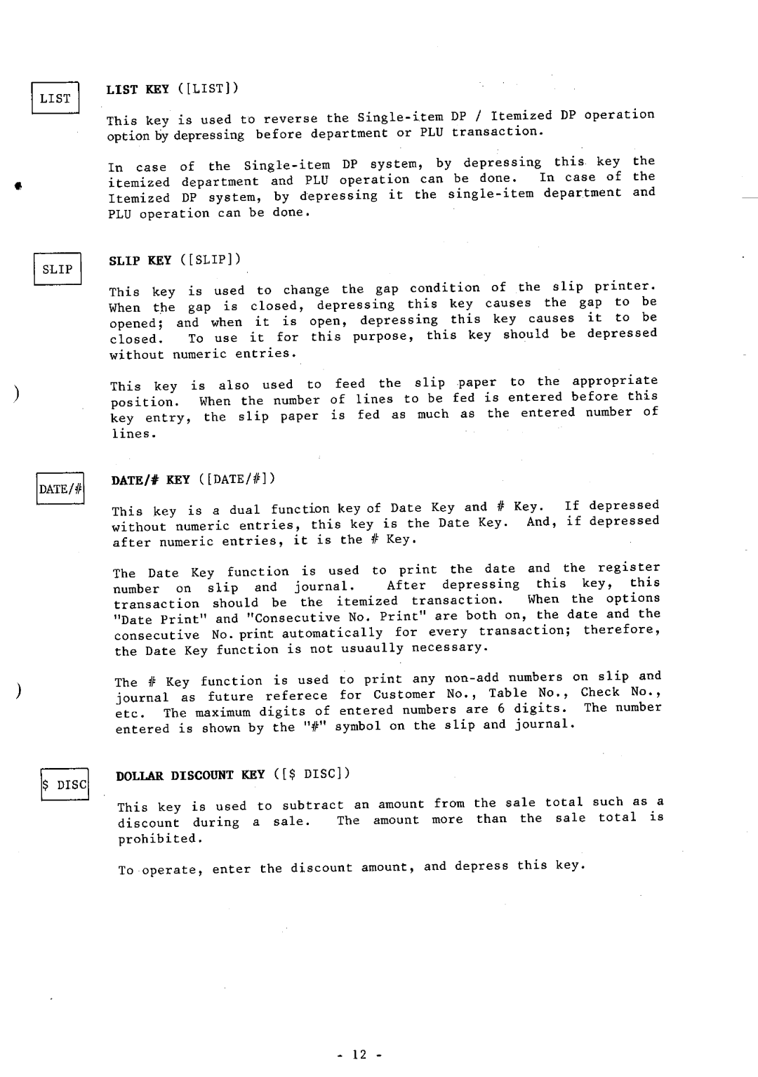 Toshiba FS-160 SERIES manual 