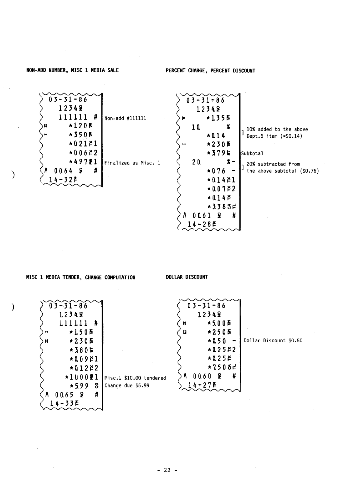 Toshiba FS-160 SERIES manual 