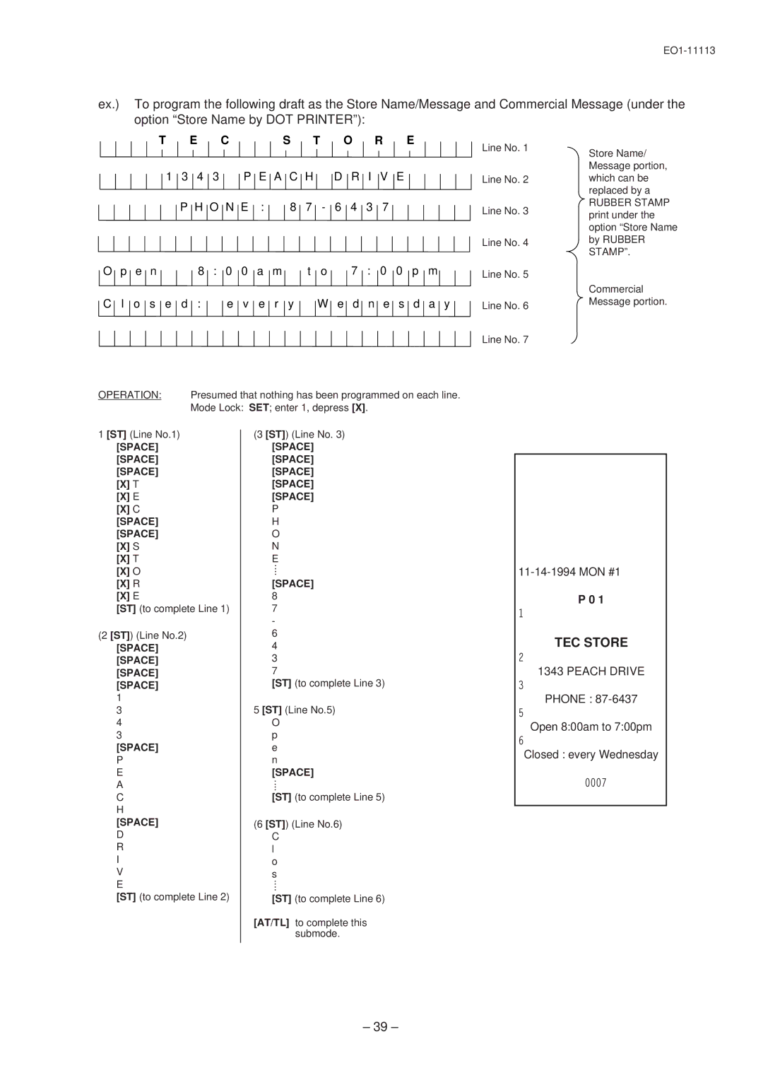 Toshiba EO1-11113, EO1-11099, FS-1650-4 SERIES owner manual TEC Store, A C H D R I V E 