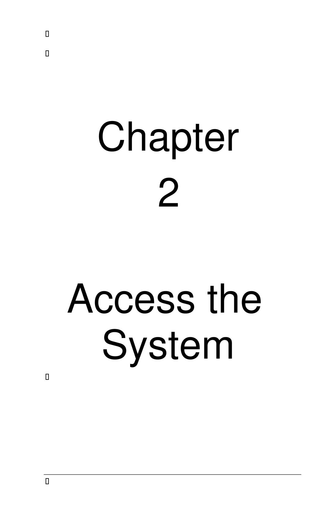 Toshiba FS-3700 Series owner manual Chapter Access System 