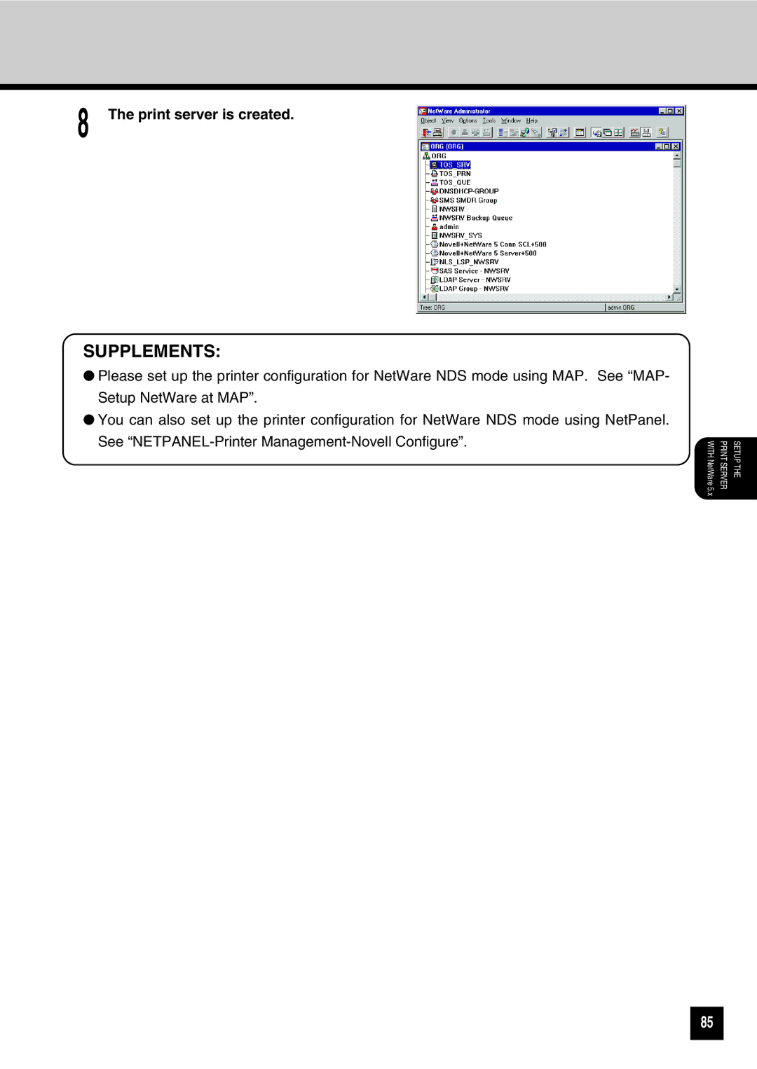 Toshiba GA-1031 manual Supplements 