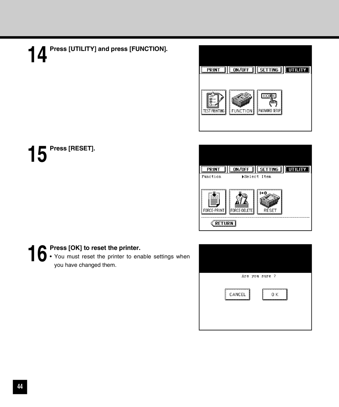 Toshiba GA-1040 manual 